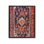 Qashqaâi Kashkuli Fars Southwest Persian Rug Framed Canvas Print Gallery Image 3