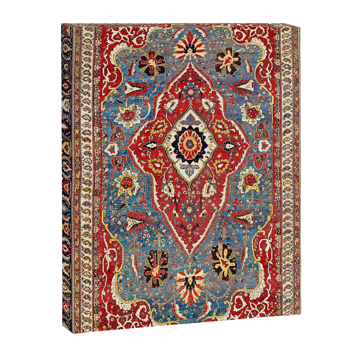 Qashqaâi Kashkuli Fars Southwest Persian Rug Print Canvas Print Gallery Image 3