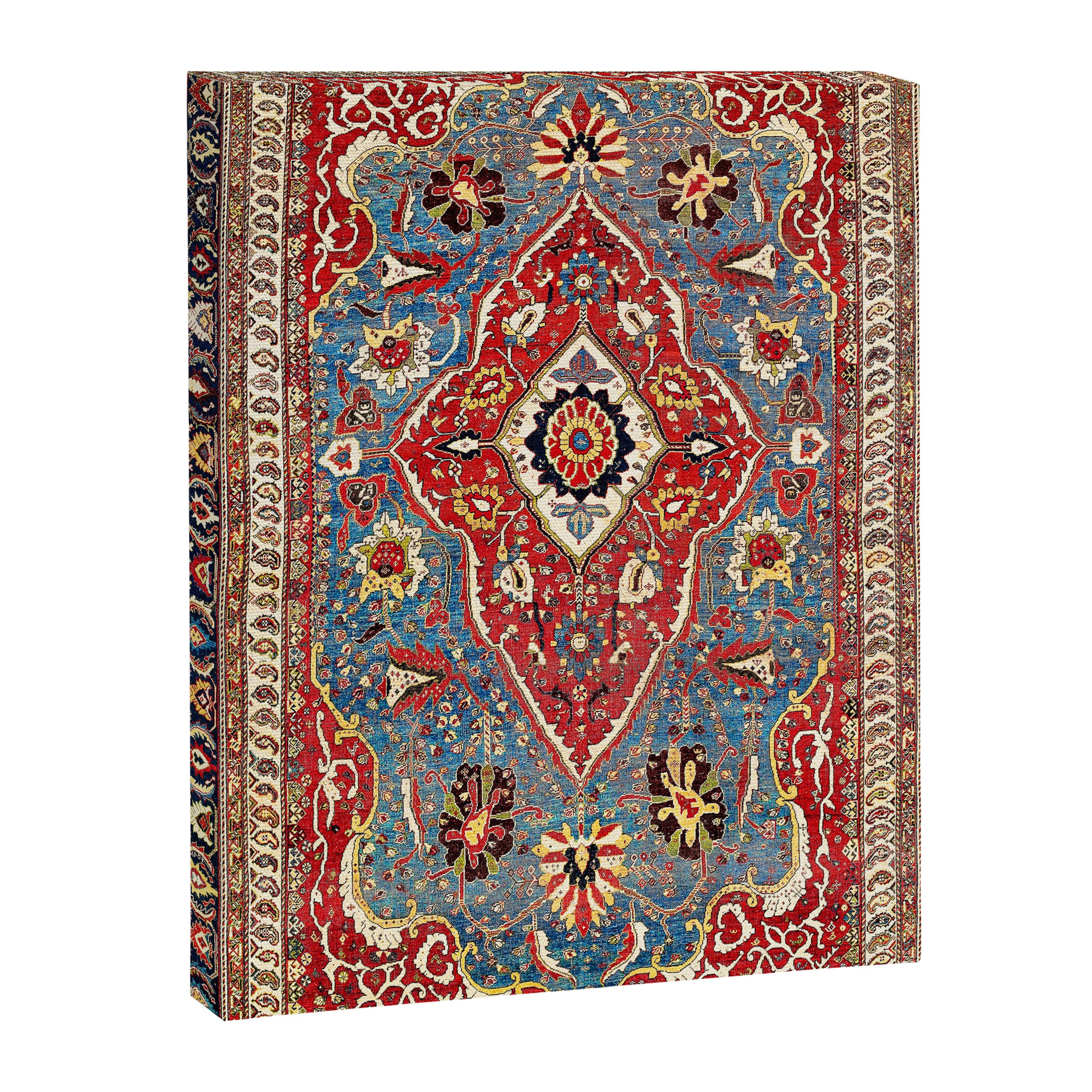 Qashqaâi Kashkuli Fars Southwest Persian Rug Print Canvas Print Gallery Image 3