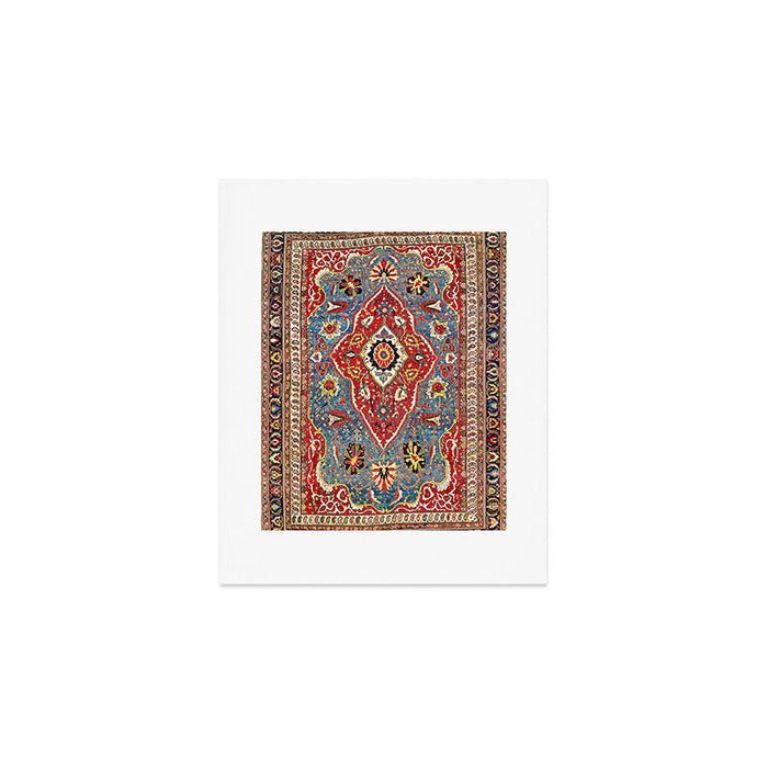 Qashqaâi Kashkuli Fars Southwest Persian Rug Print Art Print Gallery Image 1