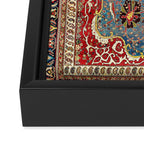 Qashqaâi Kashkuli Fars Southwest Persian Rug Print Framed Canvas Print Gallery Image 3