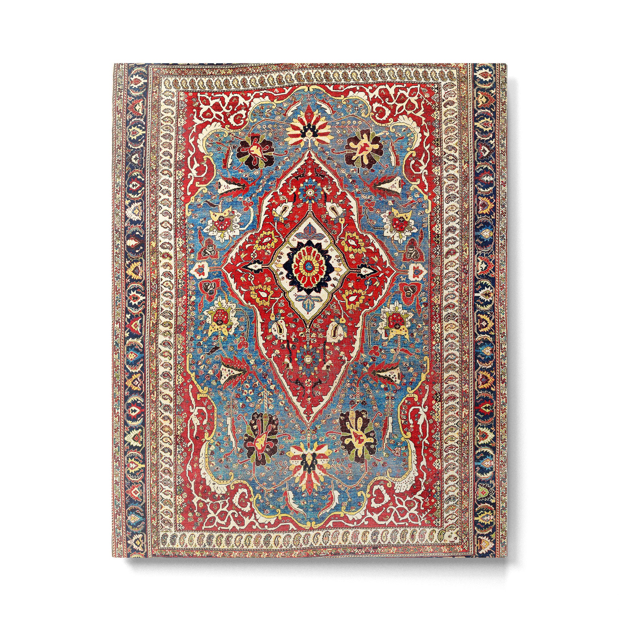 Qashqaâi Kashkuli Fars Southwest Persian Rug Print Metal Print Gallery Image 4