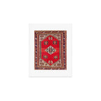 Qashqa'i Kashkuli Fars Southwest Persian Rug Print Art Print Gallery Image 1