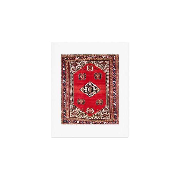Qashqa'i Kashkuli Fars Southwest Persian Rug Print Art Print Gallery Image 1
