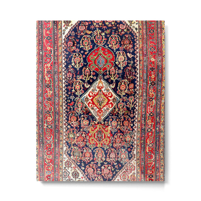 Qashqaâi Kashkuli Fars Southwest Persian Rug Metal Print Gallery Image 1
