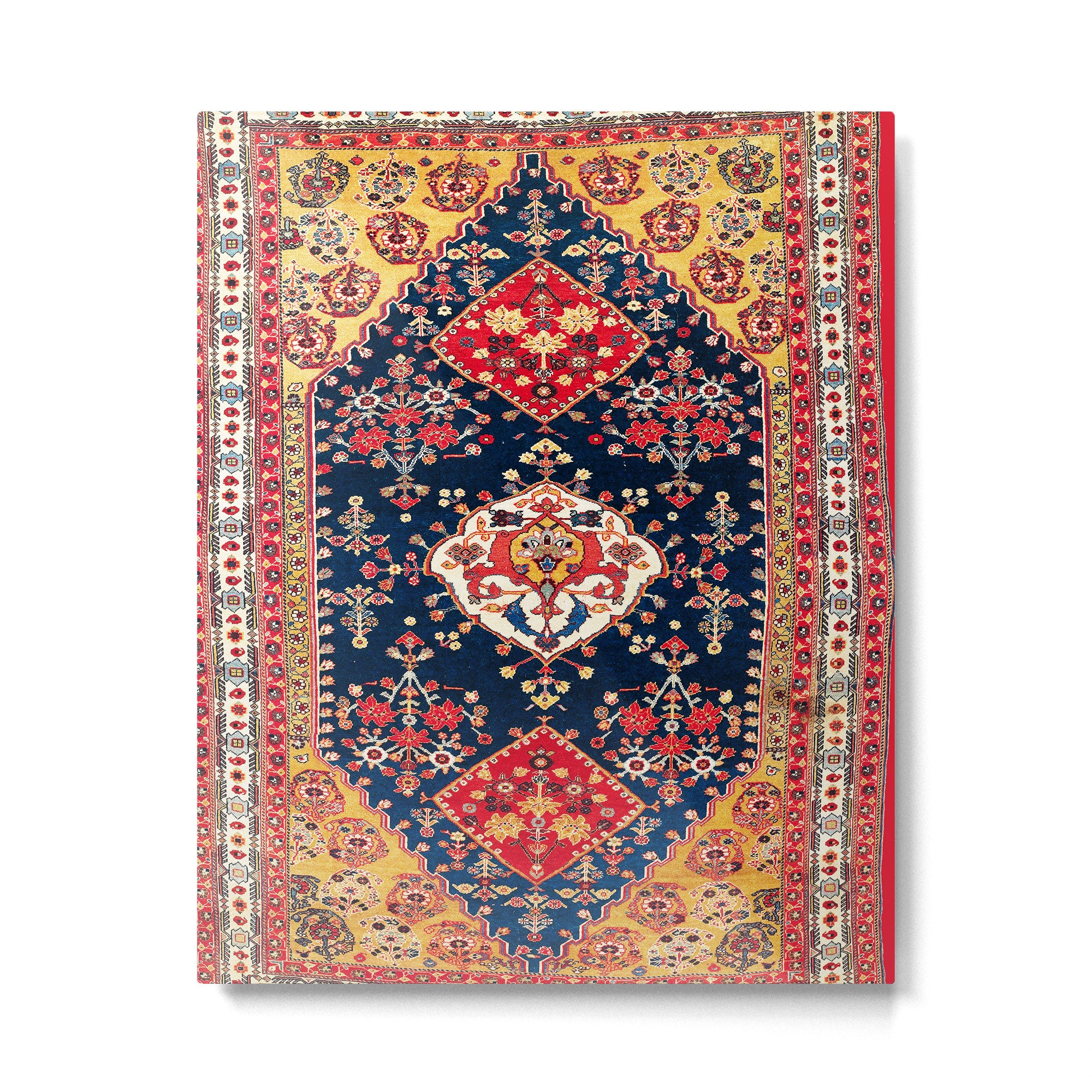 Qashqaâi Kashkuli Fars Southwest Persian Rug Print Metal Print Gallery Image 4