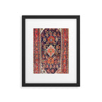 Qashqaâi Kashkuli Fars Southwest Persian Rug Framed Art Print Gallery Image 5