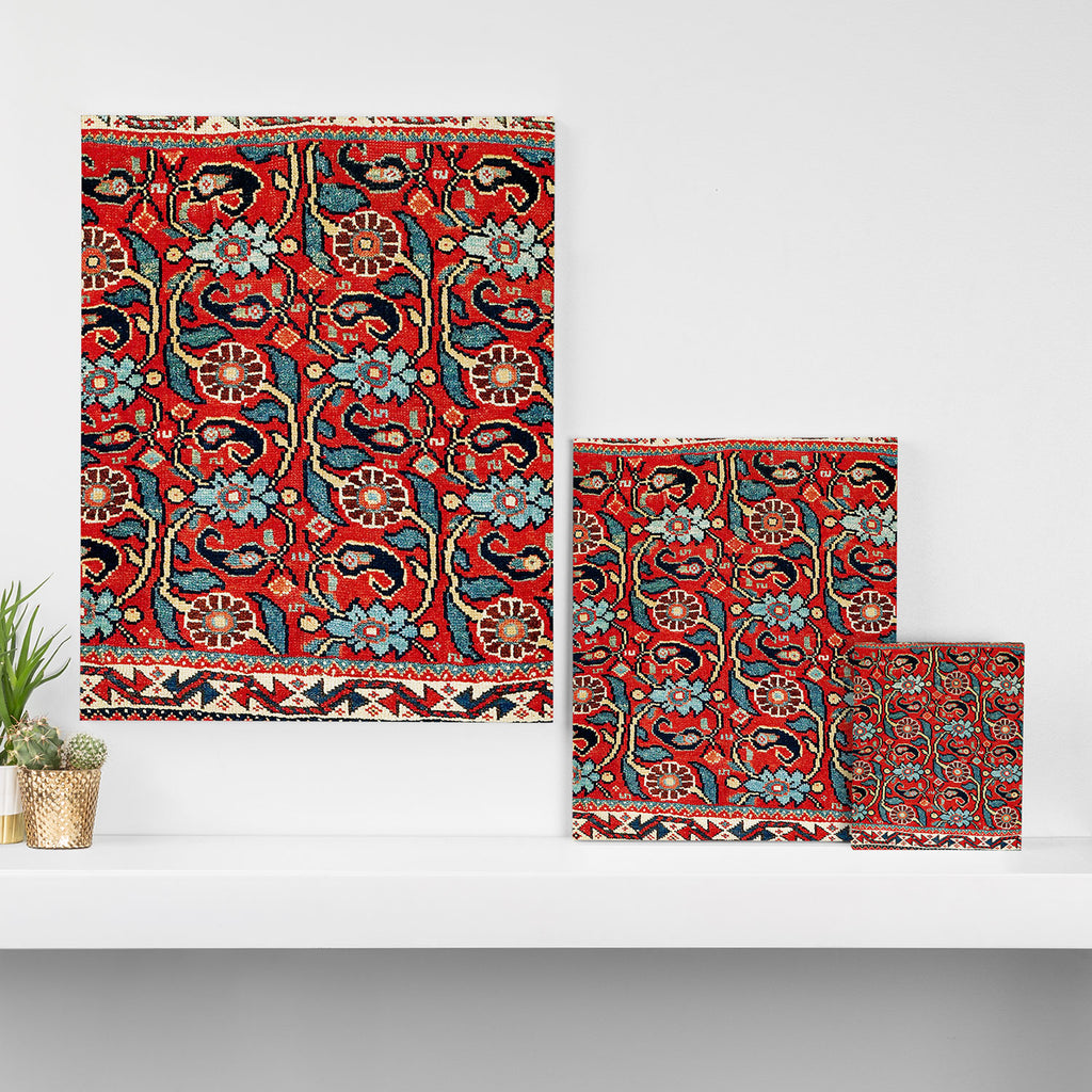 Qashqa'i Khorjin Fars Southwest Persian Bag Print Canvas Print Gallery Image 3