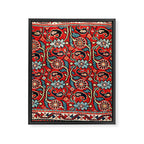 Qashqa'i Khorjin Fars Southwest Persian Bag Print Framed Canvas Print Gallery Image 3