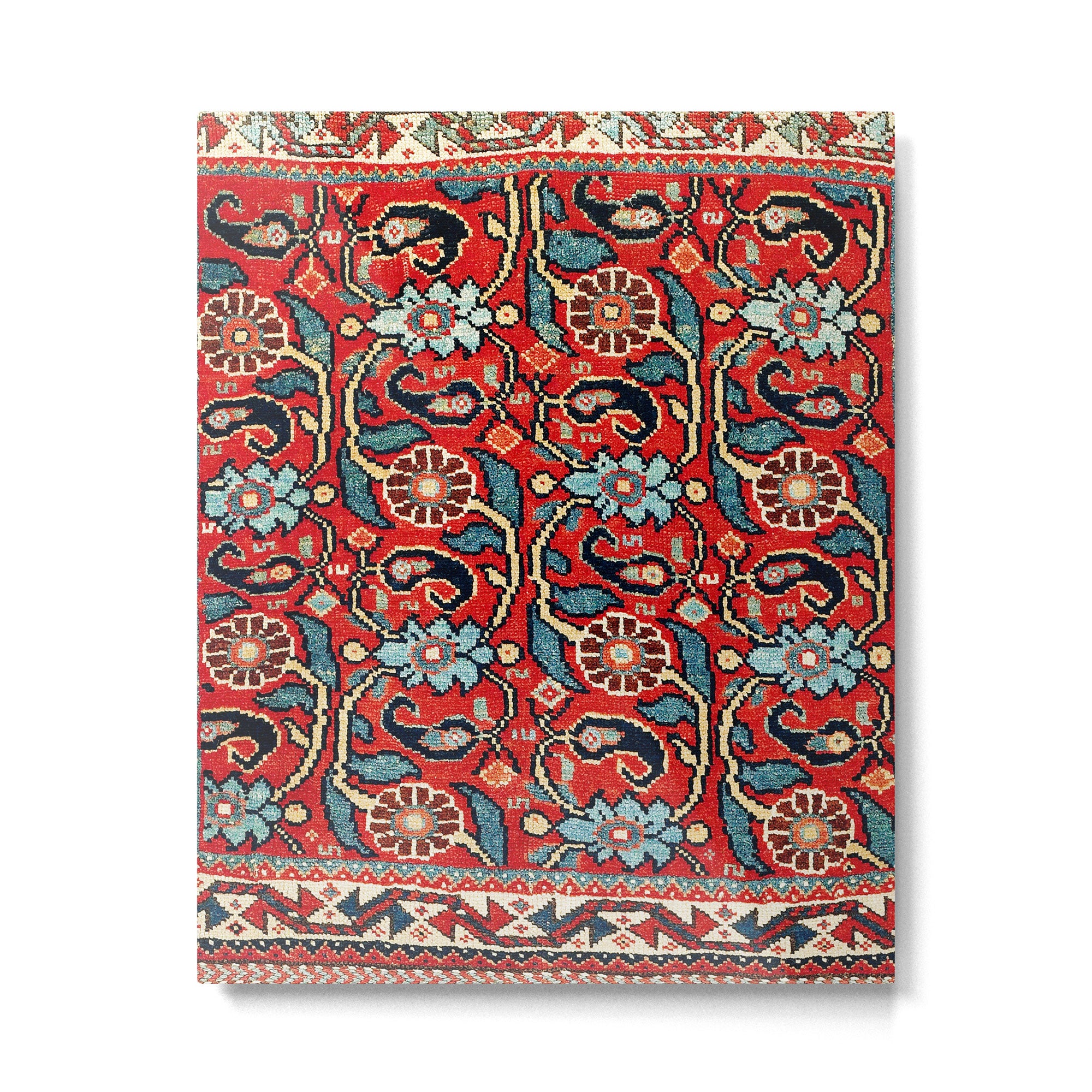 Qashqa'i Khorjin Fars Southwest Persian Bag Print Metal Print Gallery Image 6