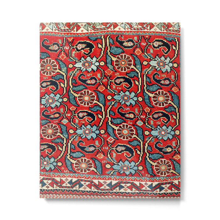 Qashqa'i Khorjin Fars Southwest Persian Bag Print Metal Print Gallery Image 1