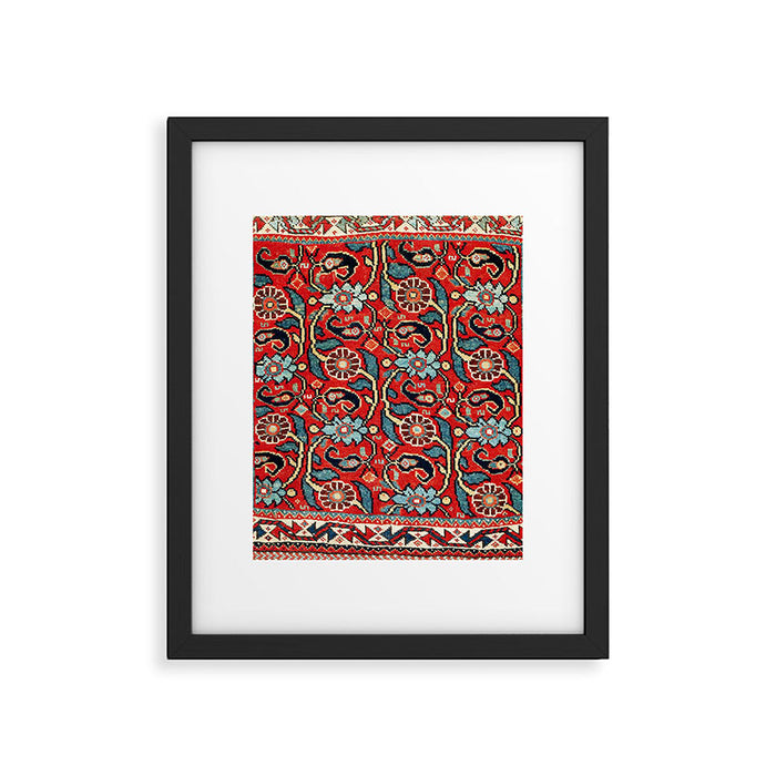 Qashqa'i Khorjin Fars Southwest Persian Bag Print Framed Art Print Gallery Image 1
