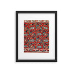 Qashqa'i Khorjin Fars Southwest Persian Bag Print Framed Art Print Gallery Image 6
