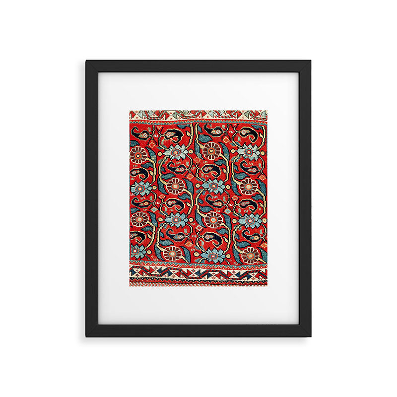 Qashqa'i Khorjin Fars Southwest Persian Bag Print Framed Art Print Gallery Image 6