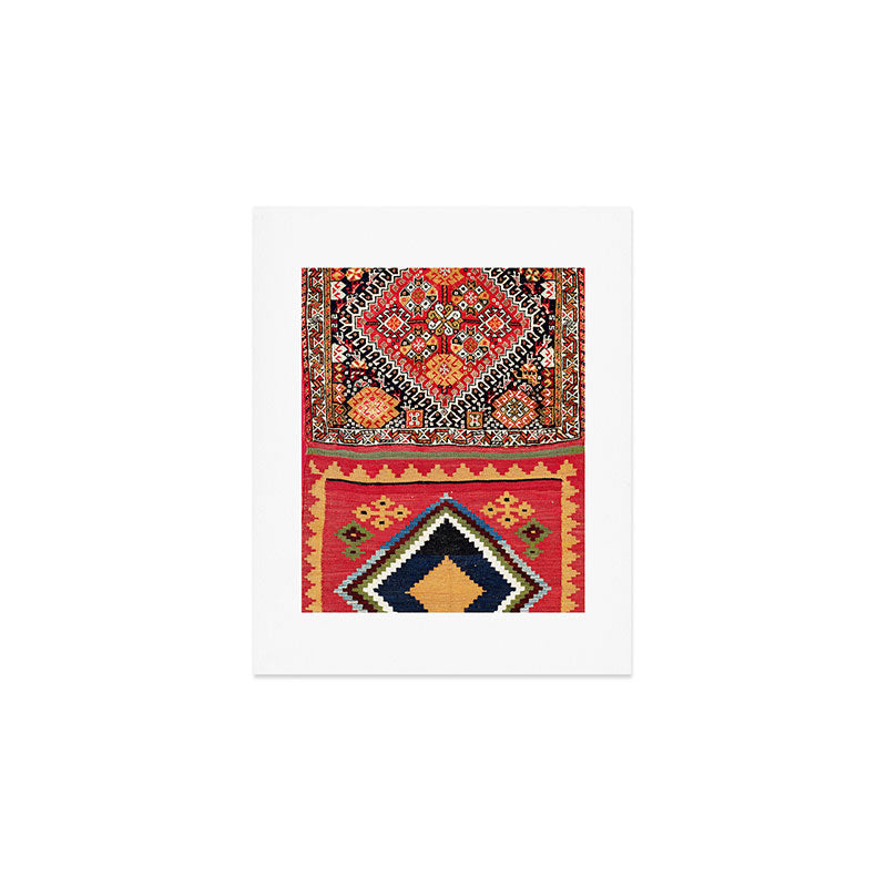 Qashqa'i Nomad Fars Southwest Persian Bag Print Art Print Gallery Image 1
