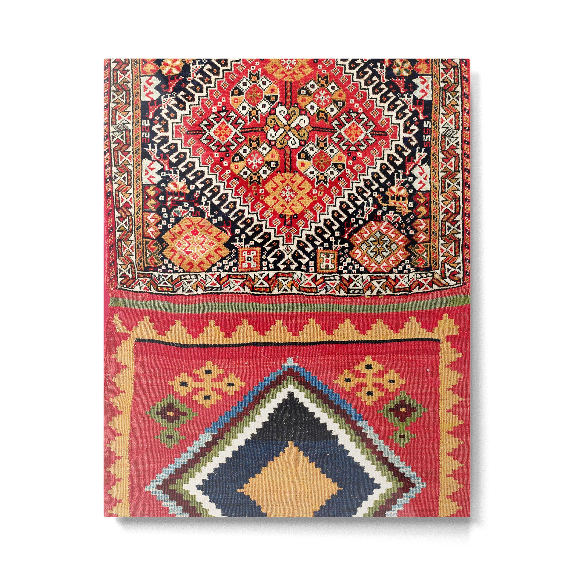 Qashqa'i Nomad Fars Southwest Persian Bag Print Metal Print Gallery Image 4
