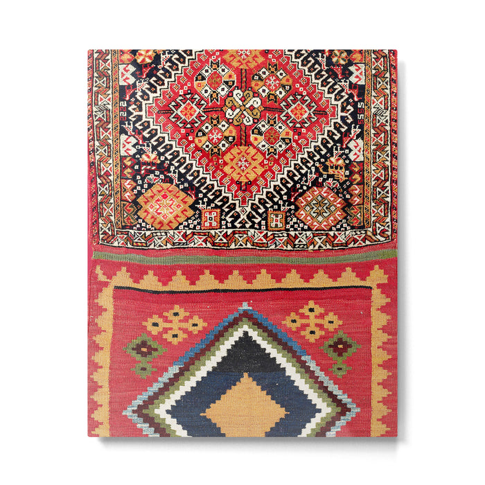 Qashqa'i Nomad Fars Southwest Persian Bag Print Metal Print Gallery Image 1