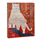 Q'ashqai Snow Leopard Persian Animal Rug Print Canvas Print Gallery Image 3