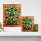 Q'ashqai Tribal Persian Rug Print Canvas Print Gallery Image 3