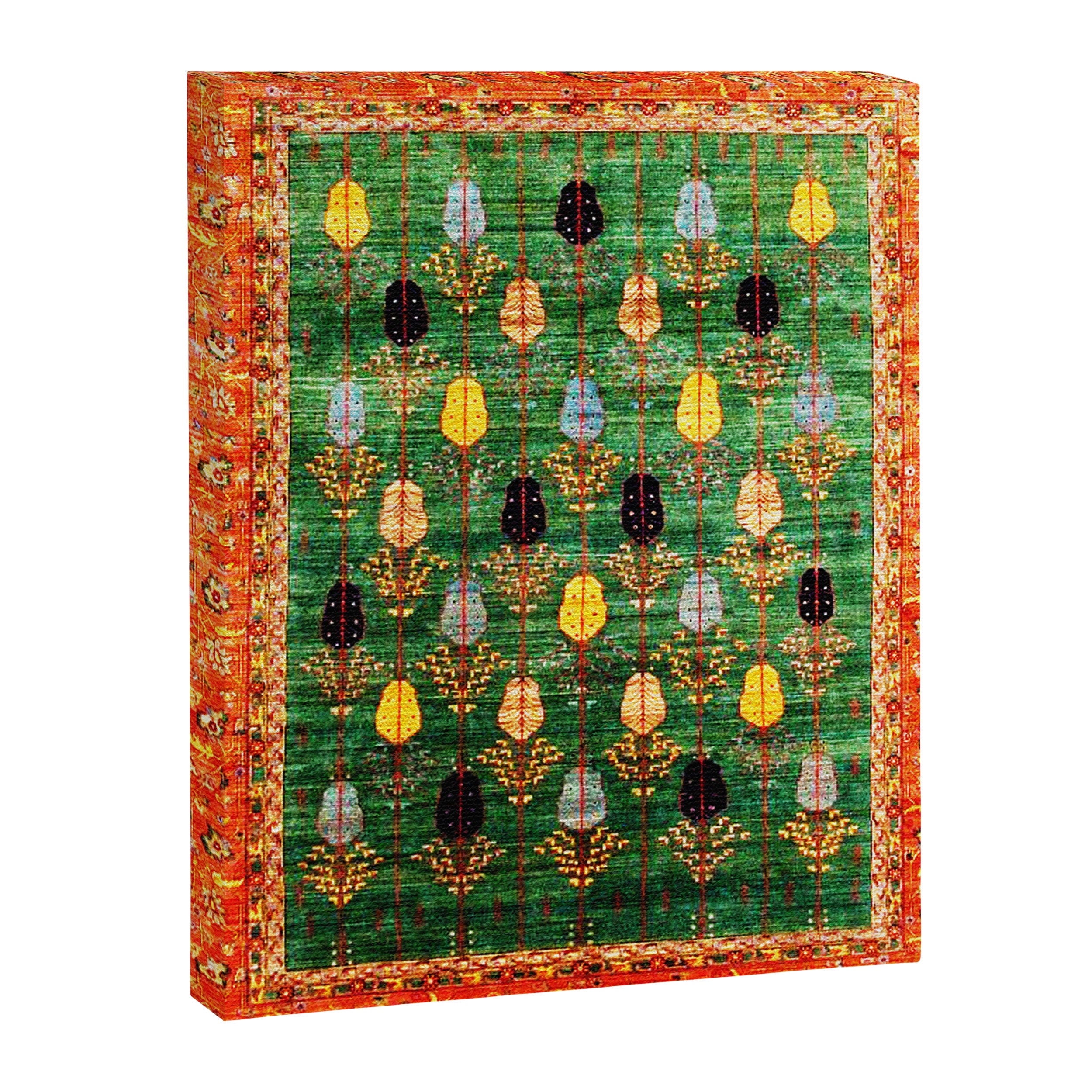 Q'ashqai Tribal Persian Rug Print Canvas Print Gallery Image 3