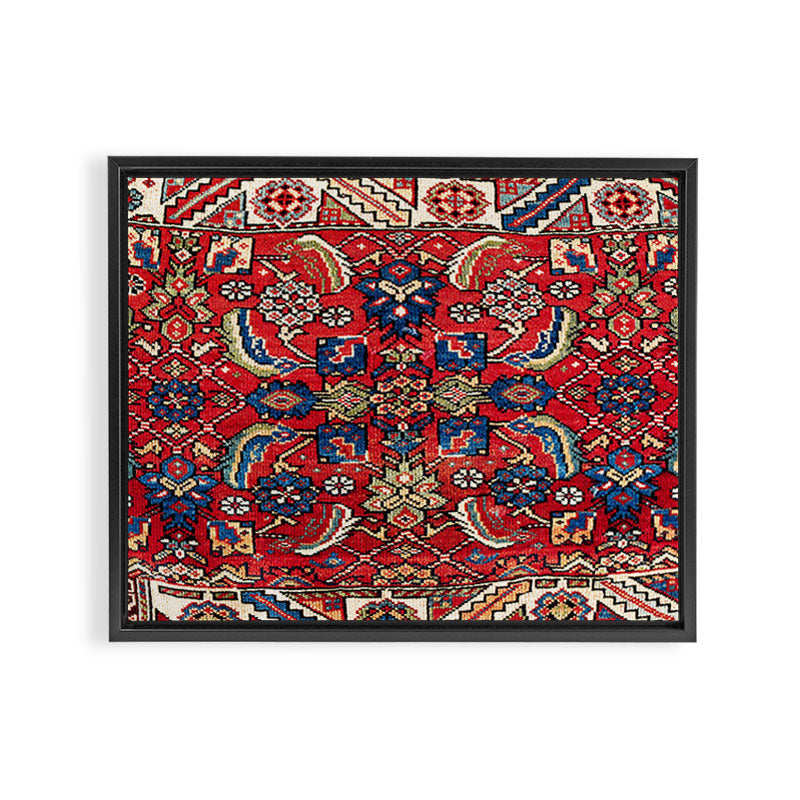 Qashqaâi Vagireh Fars Southwest Persian Sampler Print Framed Canvas Print Gallery Image 3