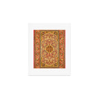 Rasht  Antique North Persian Floral Embroidery Print Art Print Gallery Image 1