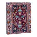 Romanian  Antique  Double Niche Carpet Print Canvas Print Gallery Image 3