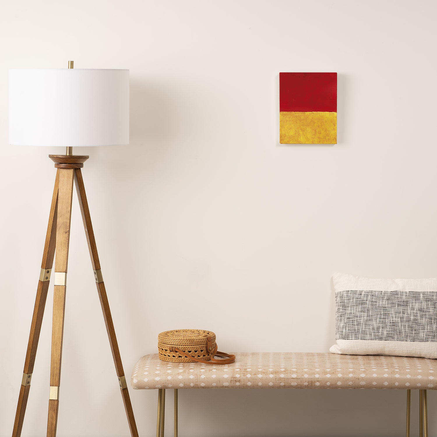 Rothko Red Yellow Untitled Canvas Print Gallery Image 2