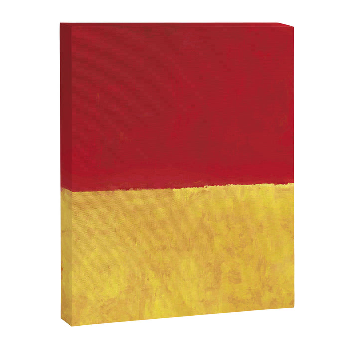 Rothko Red Yellow Untitled Canvas Print Gallery Image 1