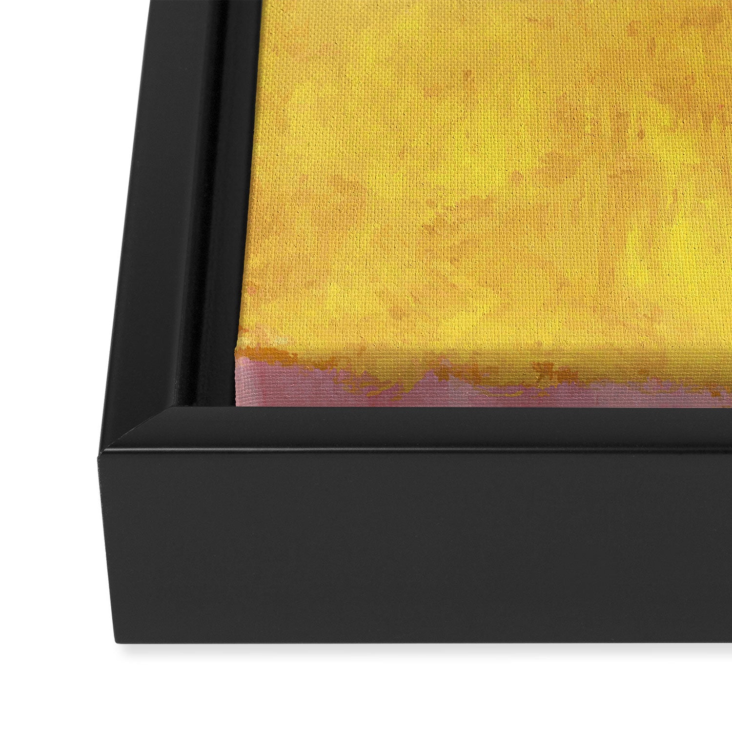 Rothko Red Yellow Untitled Framed Canvas Print Gallery Image 3