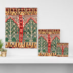 Saf Gümüshane Northeast Anatolian Kilim Print Canvas Print Gallery Image 3