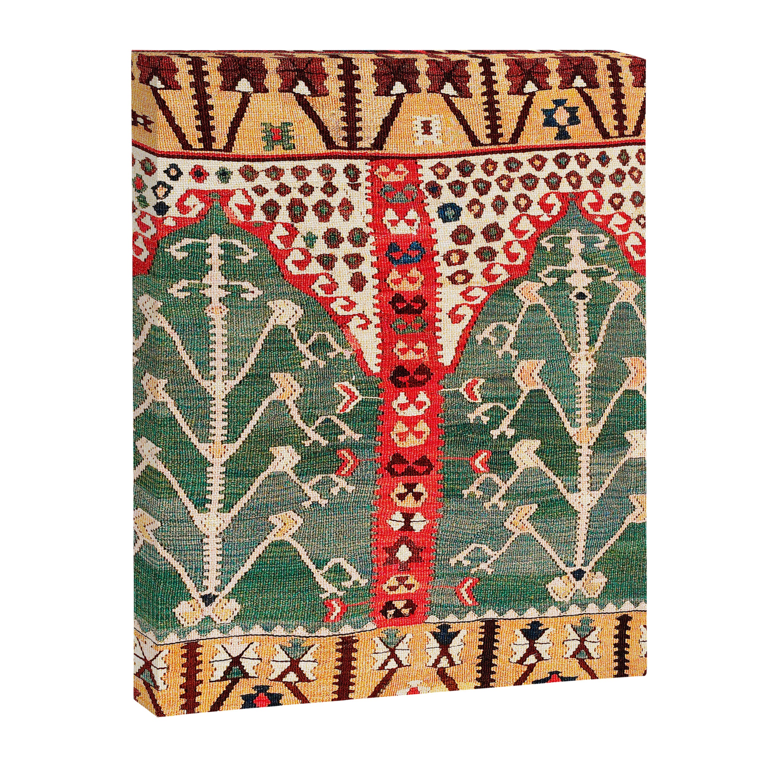 Saf Gümüshane Northeast Anatolian Kilim Print Canvas Print Gallery Image 3