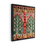 Saf Gümüshane Northeast Anatolian Kilim Print Framed Canvas Print Gallery Image 2