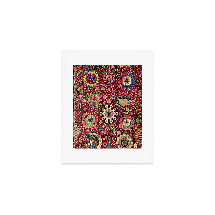Safavid Carpet Fragment Art Print Gallery Image 1