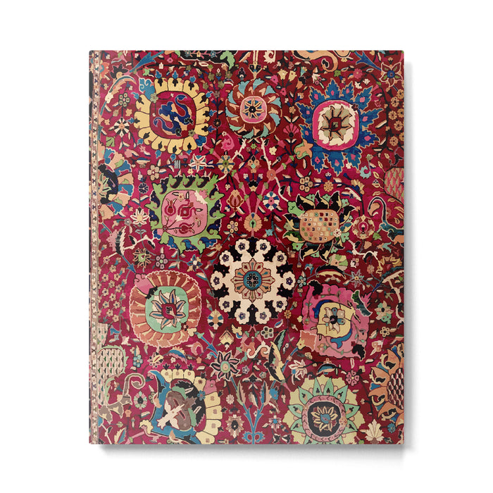 Safavid Carpet Fragment Metal Print Gallery Image 1