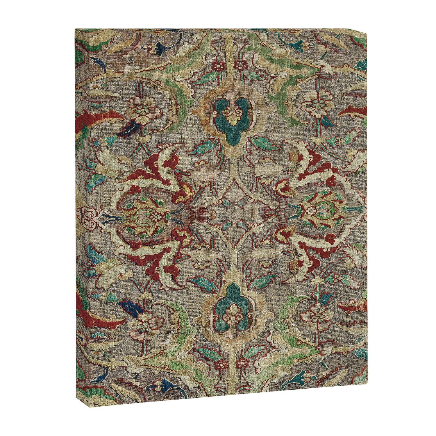Safavid Dynasty Floral Carpet Canvas Print Gallery Image 3
