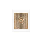 Saltillo North Mexican Serape Floral Blanket Print Art Print Gallery Image 1
