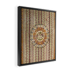 Saltillo North Mexican Serape Floral Blanket Print Framed Canvas Print Gallery Image 2