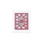 Samarkand Suzani  Antique Uzbekistan Embroidery Print Art Print Gallery Image 1