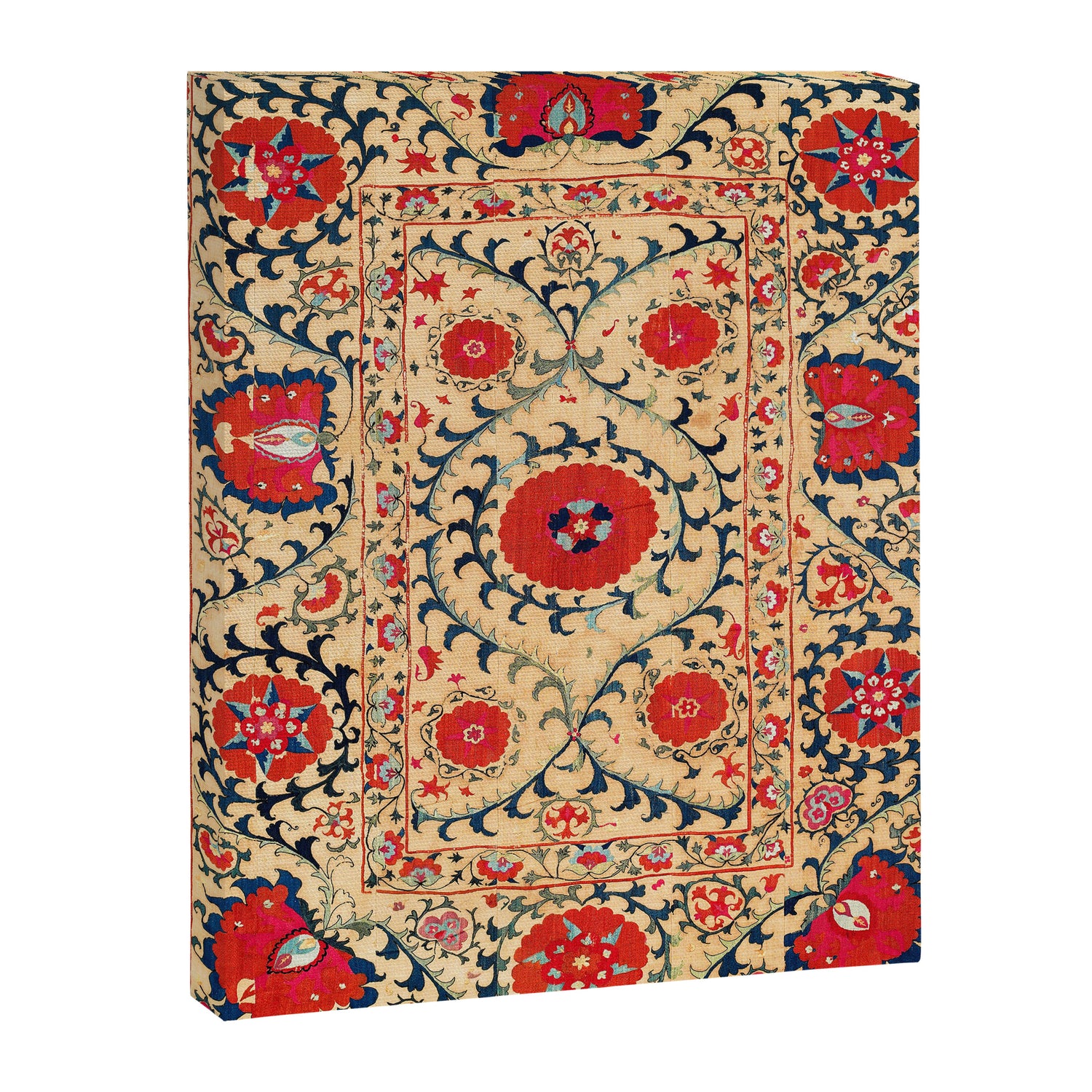 Samarkand Suzani Bokhara Uzbekistan Floral Embroidery Print Canvas Print Gallery Image 3