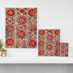 Samarkand Suzani Southwest Uzbekistan Embroidery Canvas Print Gallery Image 3