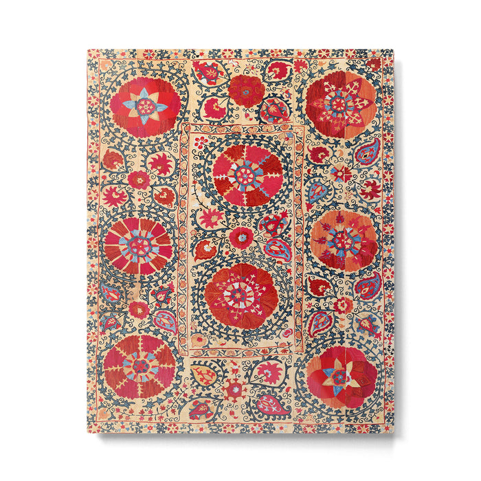 Samarkand Suzani Southwest Uzbekistan Embroidery Metal Print Gallery Image 1