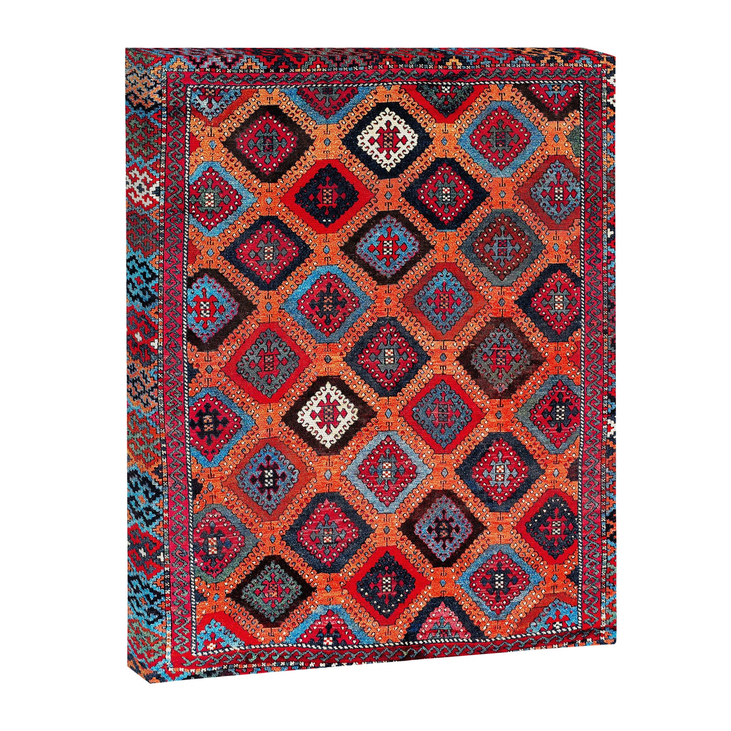 Sarkisla Sivas Kurdish Anatolian Rug Canvas Print Gallery Image 3