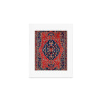 Sarough Farahan Arak West Persian Rug Print Art Print Gallery Image 1