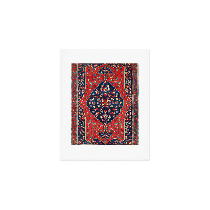 Sarough Farahan Arak West Persian Rug Print Art Print Gallery Image 1