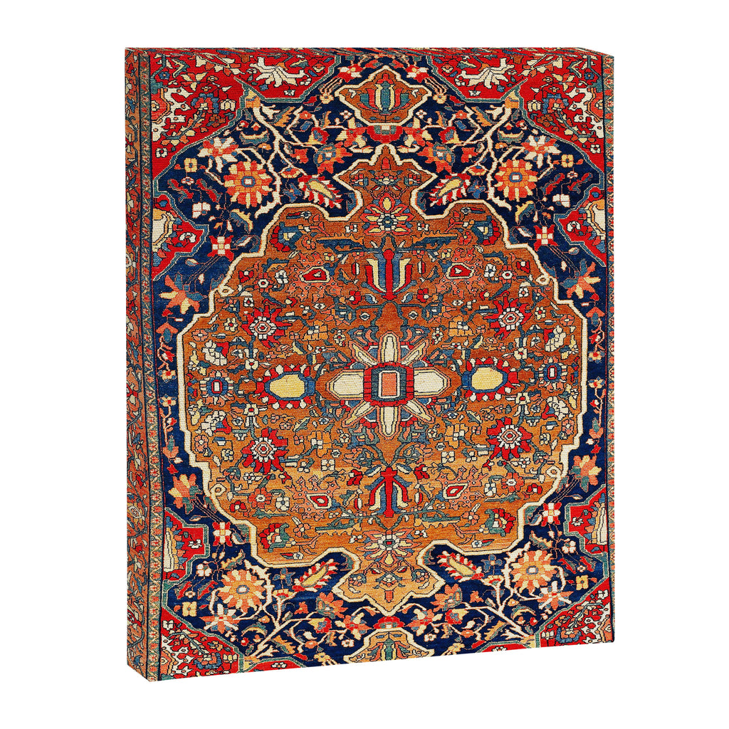 Sarough Farahan Arak West Persian Rug Print Canvas Print Gallery Image 3