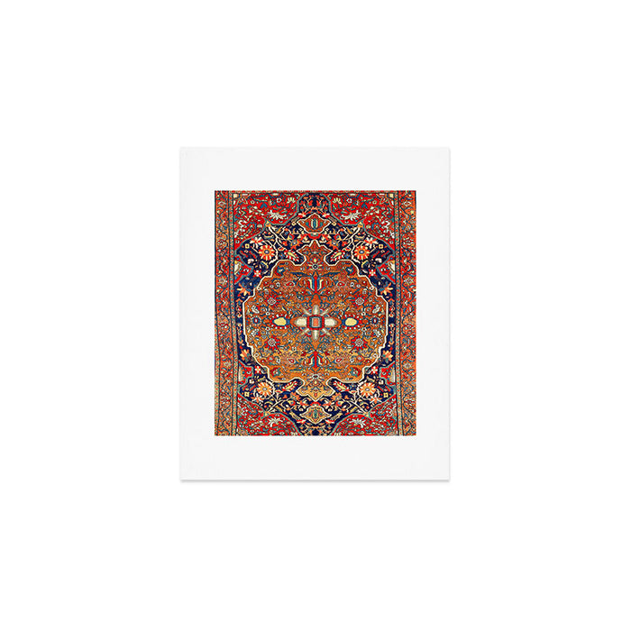 Sarough Farahan Arak West Persian Rug Print Art Print Gallery Image 1