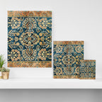 Sarouk  Antique West Persian Rug Print Canvas Print Gallery Image 3