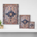 Sarouk  Antique West Persian Rug Print Canvas Print Gallery Image 3