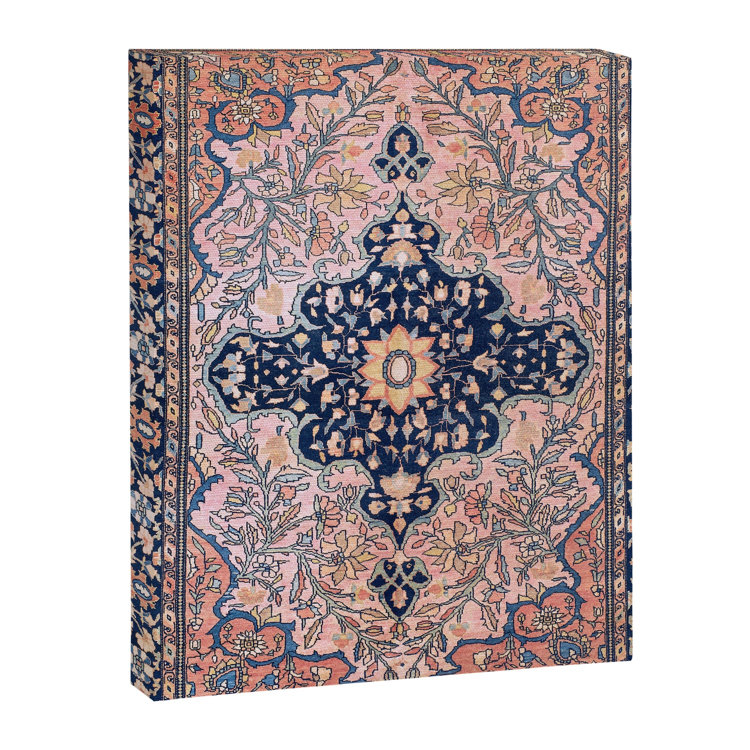 Sarouk  Antique West Persian Rug Print Canvas Print Gallery Image 3